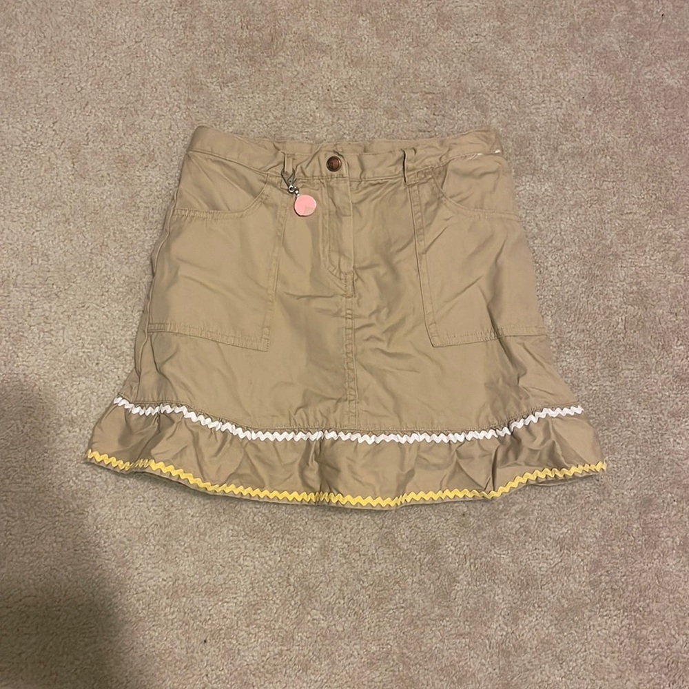 Khaki Gymboree Girls Skirt